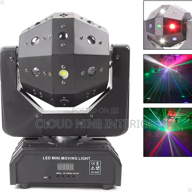 3in1 Laser Moving Head Stage Light 3w