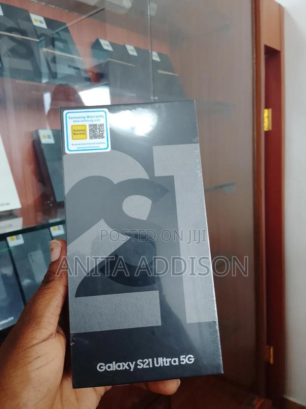 New Samsung Galaxy S21 Ultra 5G 128 GB Black · Photo 4