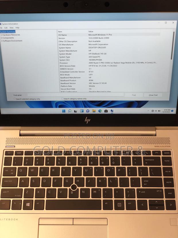 Laptop HP EliteBook 745 G6 16GB AMD Ryzen 5 SSD 256GB photo 4