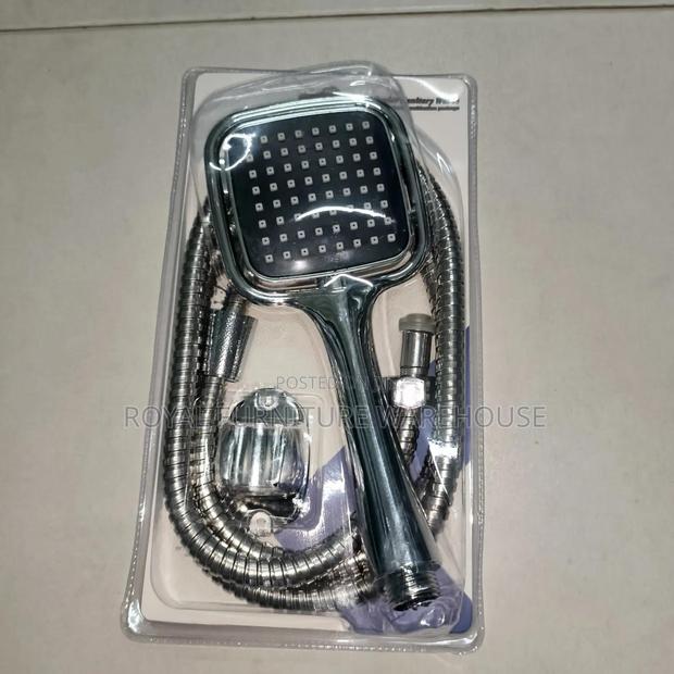 Hand Held Shower Set, Chain And Handle, Telephone Shower