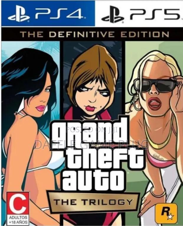 Grand Theft Auto the Trilogy Ps4/Ps5 Primary Account (Online/Offline)