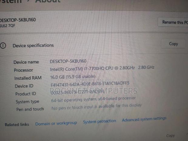 Laptop MSI GL62M 7RDX 16GB Intel Core i7 HDD+SSD 512GB photo 9