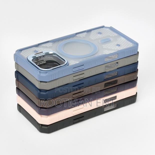 Mag-Safe Case W/ Camera Lens Stand for iPhone 16 Pro Max 15 14 photo 2