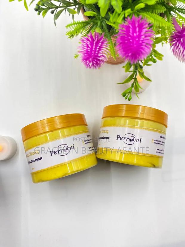 Perroni Unrefined Shea Butter. 2 PCS · Photo 3