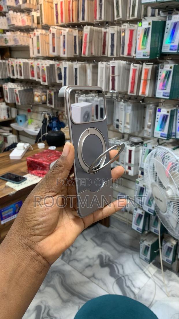 Premium Metallic Case With Kickstand for iPhone 17 Pro Max photo 2