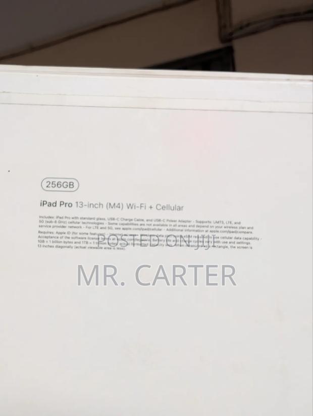 New Apple iPad Pro 13 (2024) 256 GB Black photo 10