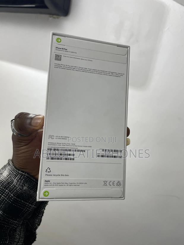 New Apple iPhone 16 Plus 128 GB Pink photo 3