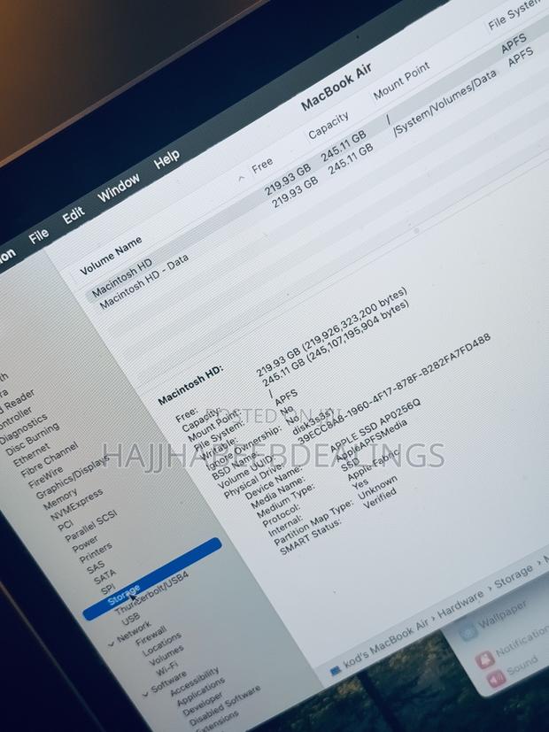 Laptop Apple MacBook Air 2020 M1 8GB Apple M1 SSD 256GB photo 7
