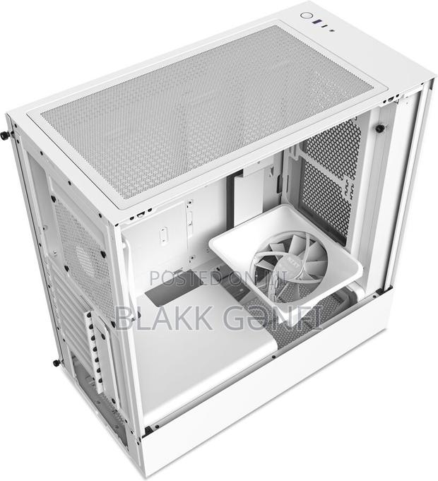 Nzxt H5 Flow 2022 White Gaming Case photo 5