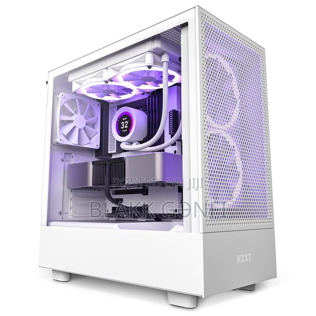 Nzxt H5 Flow 2022 White Gaming Case photo 2