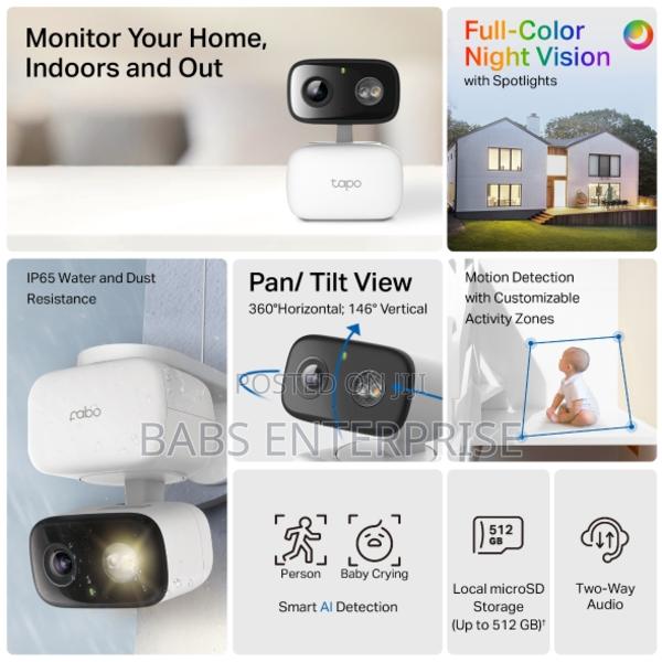 Tp-link Tapo C206 Indoor/Outdoor Home Security Wi-fi Camera photo 8