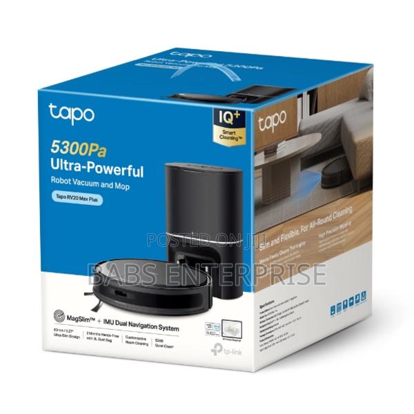 Tp-link Tapo Rv20 Max Plus Robot Vacuum Cleaner Mop Auto-empty Dock photo 8