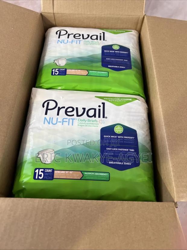 Nu-Fit Daily Briefs, Incontinence, Max Absorbency, Xl, 15 · Photo 2