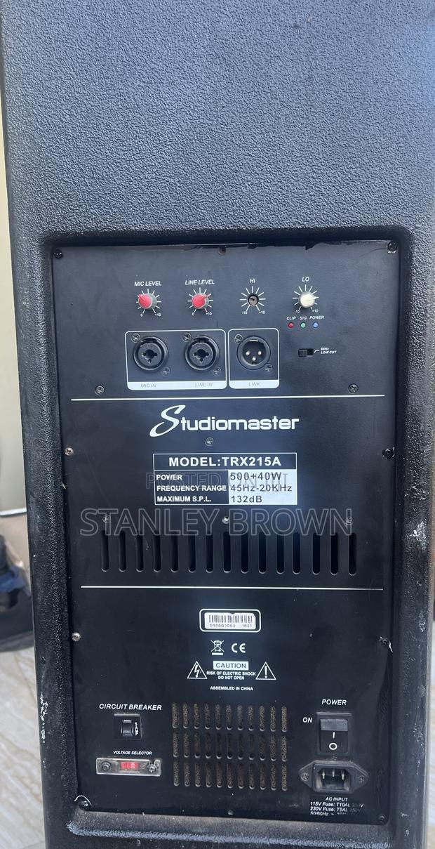 Sudiomaster and the Box Active Speakers photo 3