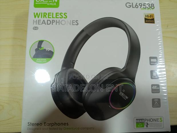 Green Lyca Gl69538 Wireless Headphones