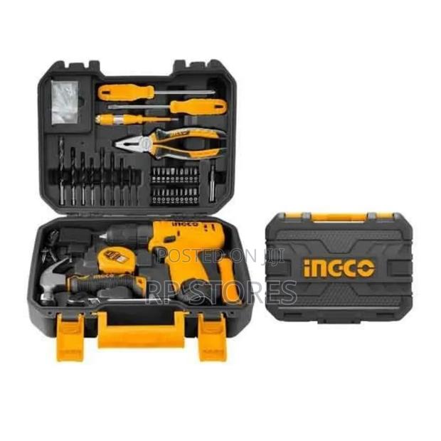 81pcs Tools Set With Cordless Drill · Photo 3