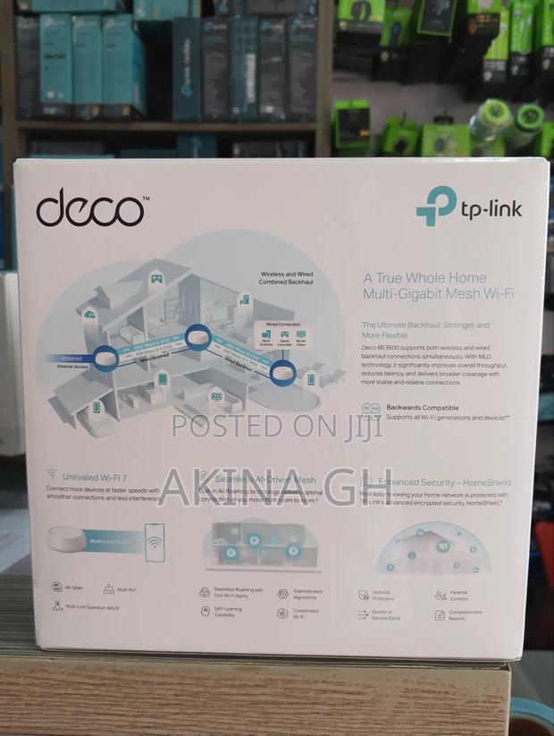 Tp-Link Deco Be22 3 Pack Wi-Fi 7 Be3600 Whole Home Mesh System photo 3