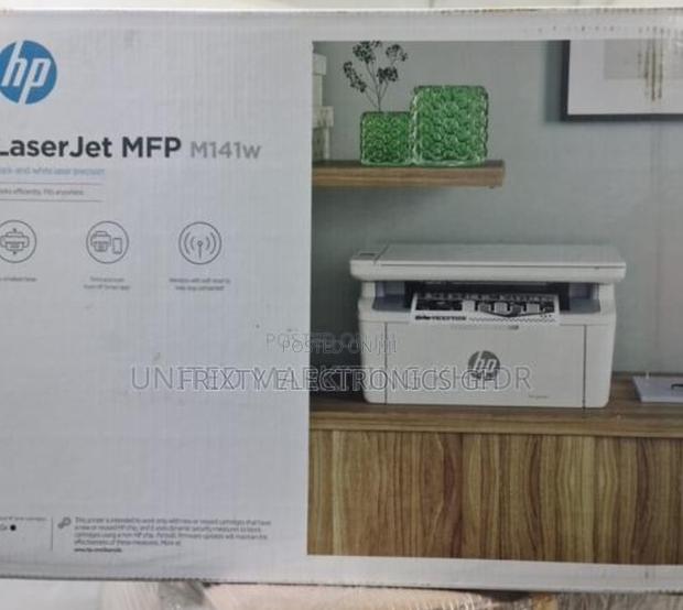 New -Hp 3in1 M141w -White Black Printer