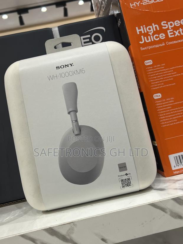 Newly Boxed Bluetooth Sony Xm6 Head Set · Photo 2