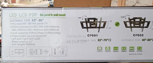 Full Motion Dual Arm Tv Wall Mount "40-80" photo 2