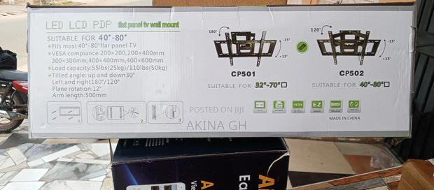 Full Motion Dual Arm Tv Wall Mount "40-80" photo 3