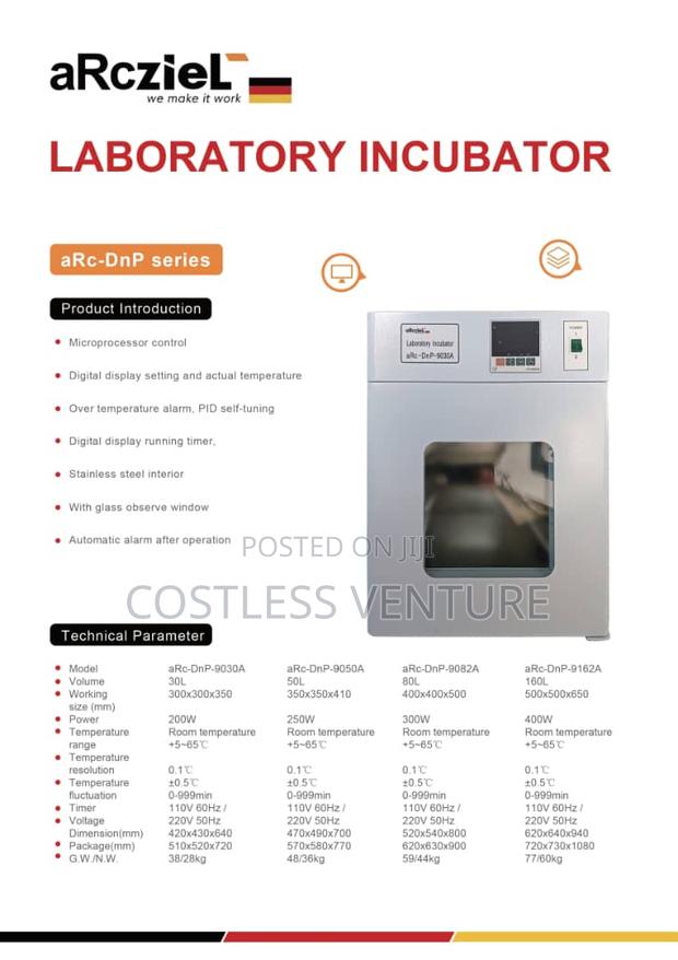 Arcziel Laboratory Incubator 30ltrs