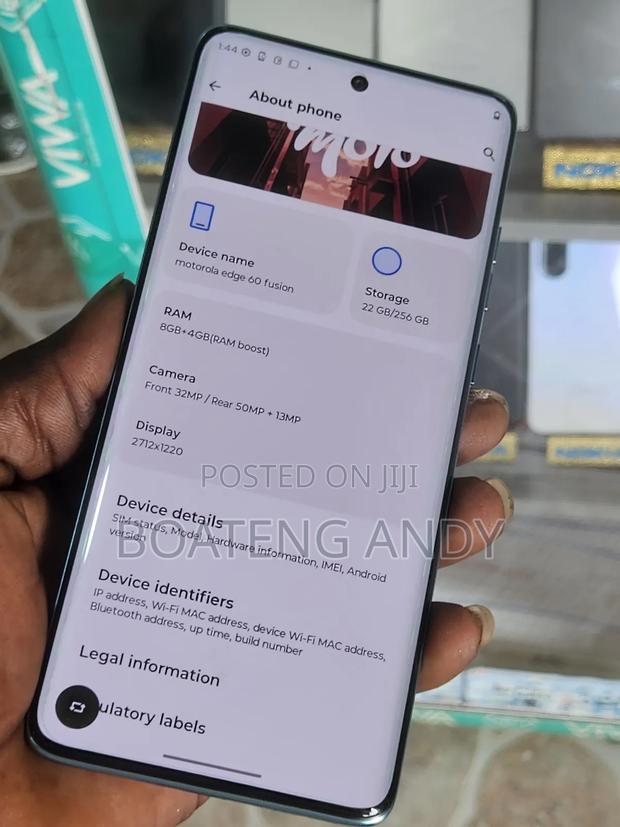 Motorola Edge 60 Fusion 256 GB Green