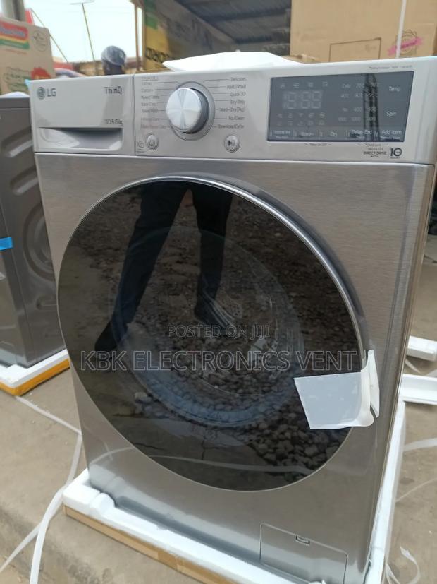 Lg 10.5kg+7kg Dryer Front Load Washing Machine. photo 2