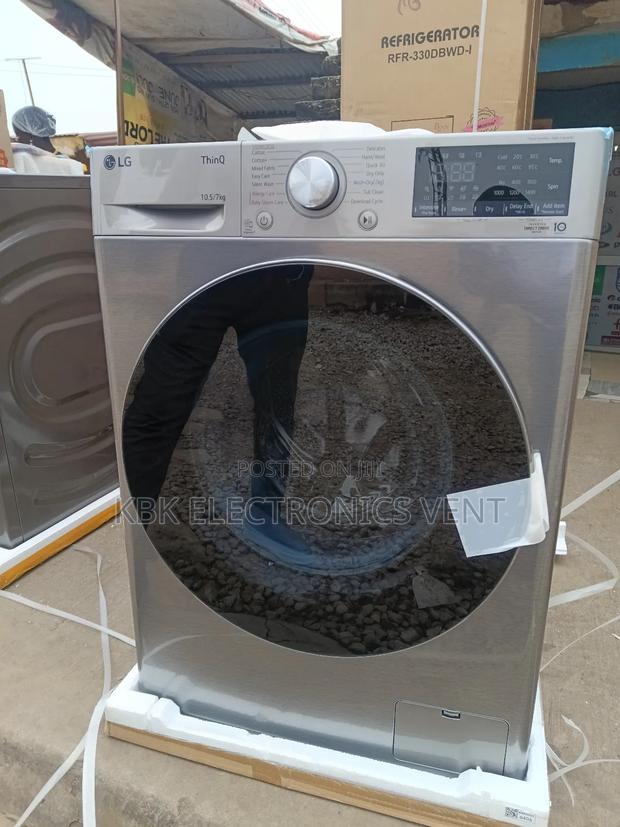 Lg 10.5kg+7kg Dryer Front Load Washing Machine. photo 3