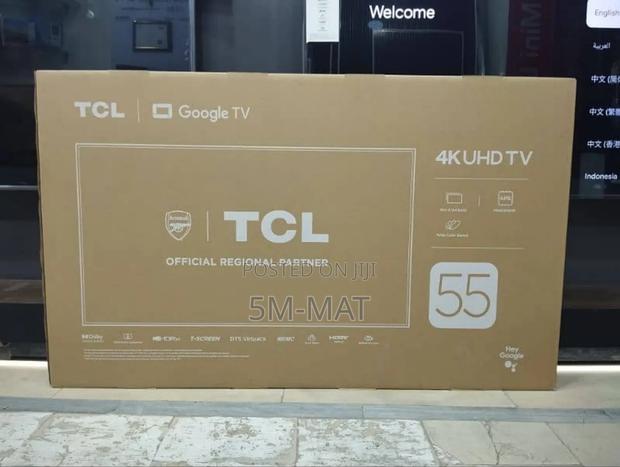 2025 Model TCL 55inch Smart HDR Tv 55p6k