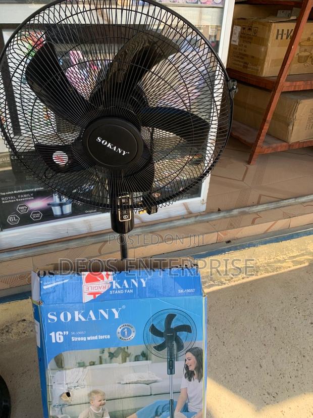 Energy-Efficient Sokany Stand Fan With Swing Function