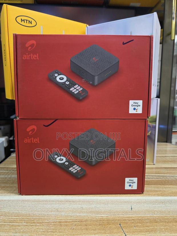Airtel Universal Router and Android Tv Box