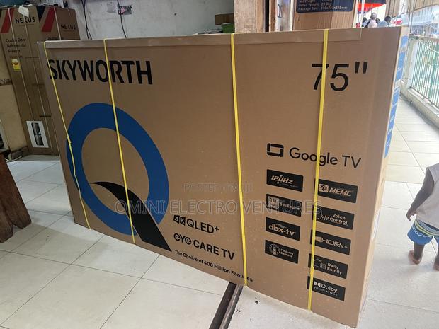 Brand New Skyworth 75” Qled Smart TV · Photo 3