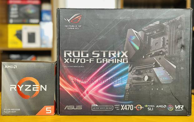 Ryzen 5 3600 Processor + Asus Strix X470 Motherboard · Photo 2