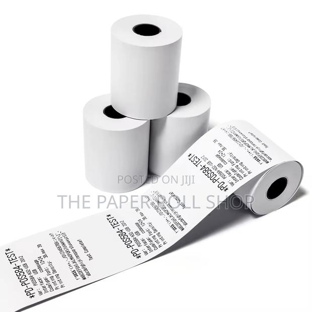 Thermal Paper Rolls for Handheld Pos Receipt Printers · Photo 2