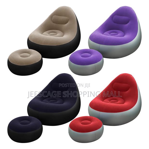 New Design Modern Inflatable Sofa Chair With Free Pumb