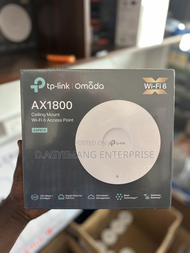 Tp Link Eap 610 Ax1800 Ceiling Mount Wi-Fi 6 Access Point