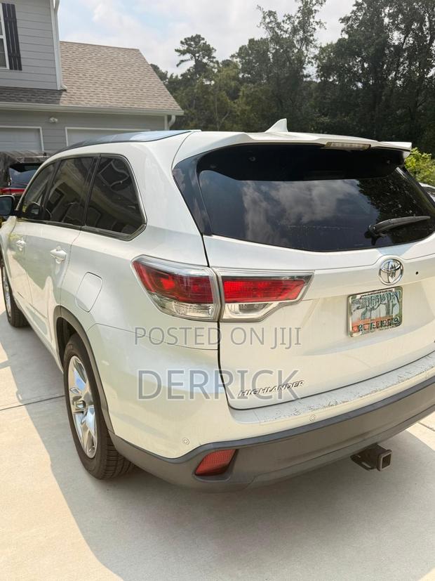 Toyota Highlander Limited Platinum V6 4x4 (3.5L 6cyl 6A) 2016 White