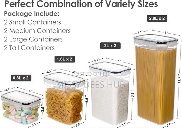 8pcs Air-Tight Storage Set photo 3