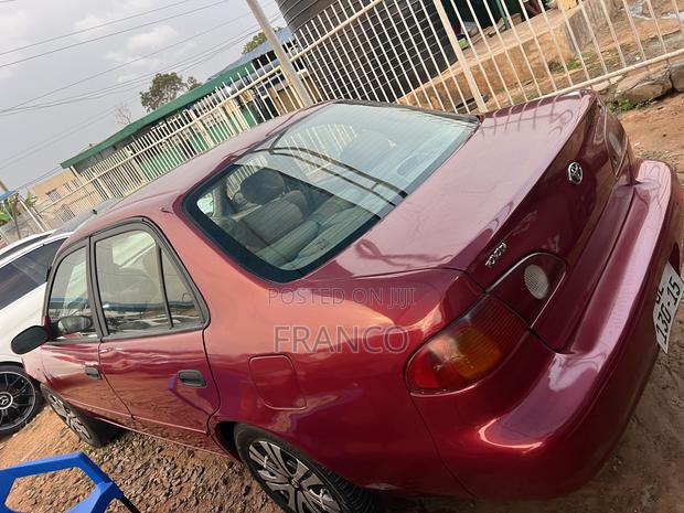 Toyota Corolla Sedan 2001 Red