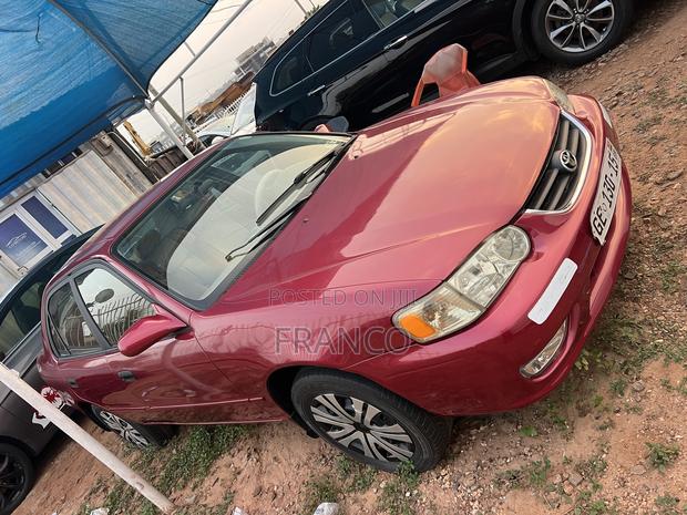 Toyota Corolla Sedan 2001 Red