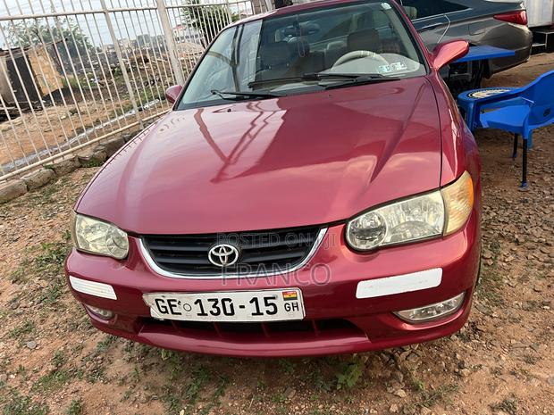 Toyota Corolla Sedan 2001 Red