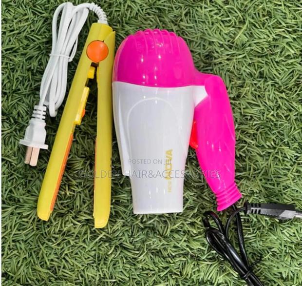 Mini Hair Straightener + Mini Hair Dryer · Photo 2