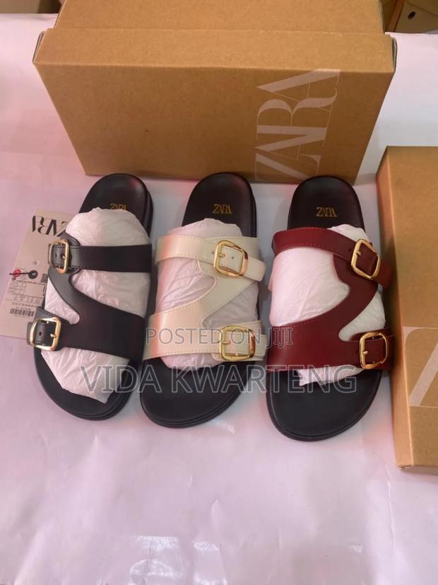 High Quality Ladies Zara Slippers in Colours photo 2