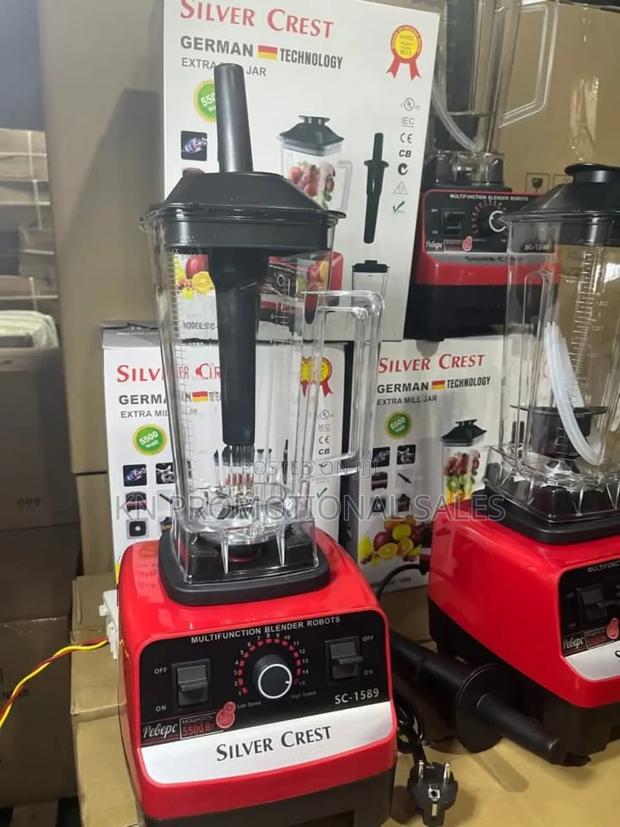 2 in 1 Silver Crest Blender 5500w photo 2