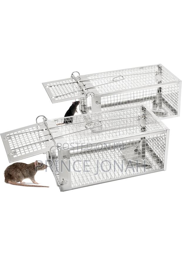 Rat Cage Trap, Live Multi-Catch Rat Trap