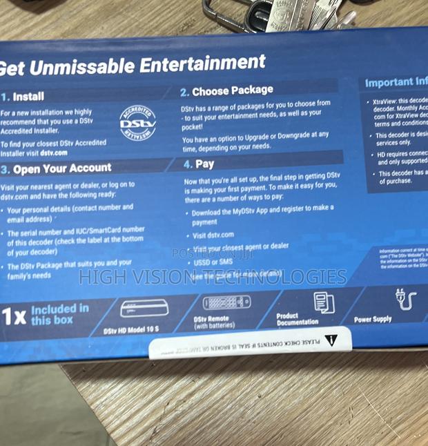 DSTV Decoder and One Month Subscription · Photo 2