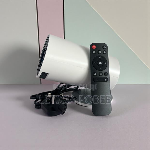 Portable Led Projector With Remote — Great For Work & Entertainment”