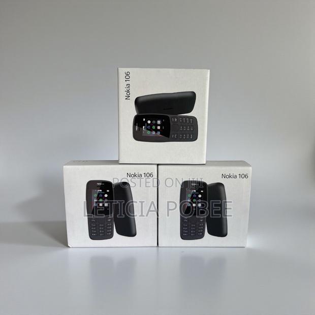 New Nokia 106 Black