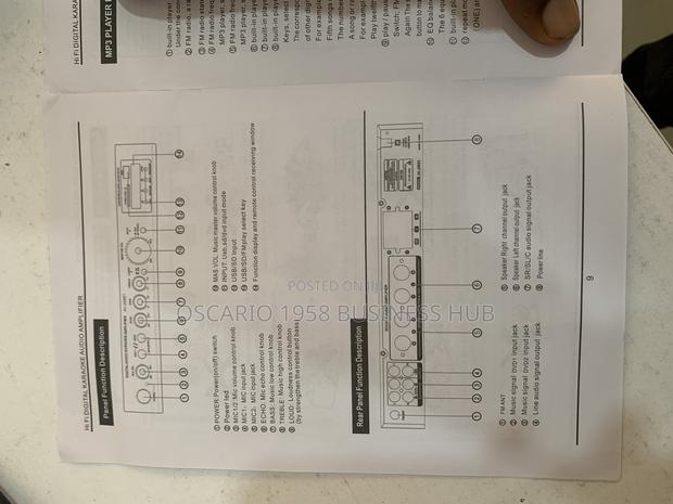 Digital Audio Karaoke Amplifier photo 4